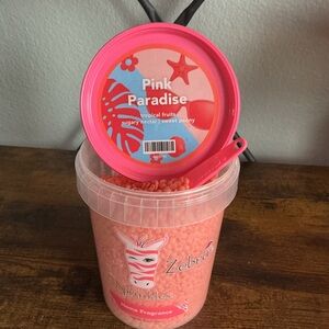 Pink Paradise Pink Zebra Wax Melts in a 4 oz blend bag